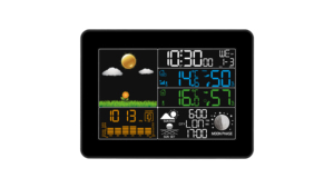 Wireless Weather Station <strong>Barometer</strong> Thermometer Hygrometer Wall <strong>Clock</strong> With Sensor - Product Image 3