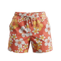 Shorts de surf performants extensibles 4 directions avec taille élastique, anti-frottement, pour sports nautiques, 100 % polyester