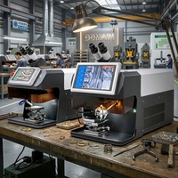 Soudeuse laser YAG micro-puissance haute précision pour la réparation de bijoux, les outils de laboratoire dentaire et le soudage d'engrenages de montres - État neuf