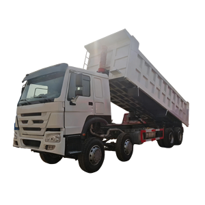 Truk sampah bertenaga kuda 8x4 375 mesin Weichai Euro <span class=keywords><strong>2</strong></span> emisi bahan bakar Diesel 6x4 roda kemudi HW19710 transmisi tangan kiri - Product Image 1