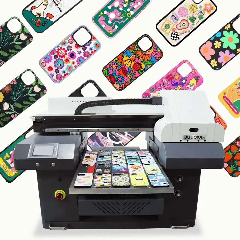 Jucolor Heavy Duty Design G5 Head Uv Flatbed Printer With Spot Color Printing