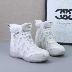 Women's 2025 New Style Thick-Soled Solid Color <strong>Shoes</strong> with 10cm Height Increase Versatile Slim Lightweight and Casual - Product Image 2