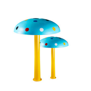 Crianças ao ar livre Piscina Aço inoxidável Cartoon Umbrella Mushroom Cachoeira Chuveiro Crianças Piscina - Product Image 1
