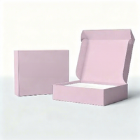 Boîte d'expédition pliable personnalisée en carton ondulé en forme d'avion avec logo imprimé pour l'emballage et le transport de papier