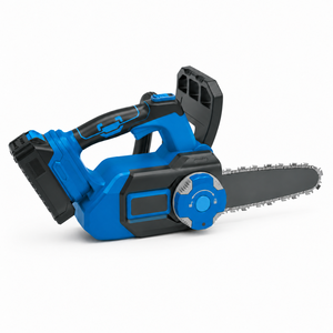 Sierra de cadena eléctrica sin escobillas de 800W y 12 pulgadas, herramienta sin accesorios con bloqueo de seguridad, compatible con la plataforma de baterías <span class=keywords><strong>Makita</strong></span>, <span class=keywords><strong>cortadora</strong></span> de <span class=keywords><strong>madera</strong></span> - Product Image 1