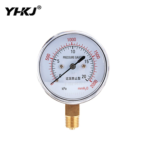 Overpressure YE-60 Prevention Type 750-40kpa Multi-high <strong>Pressure</strong> Water <strong>Pressure</strong> Hydraulic Kilopameter Diaphragm <strong>Pressure</strong> <strong>Gauge</strong> - Product Image 1