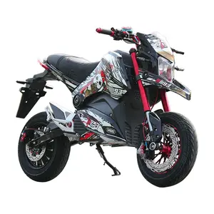 Motos tout-terrain électriques à longue portée 80kmh 120km Motos de sport Moto de course Moto Vélo Motocross Scooter de course électrique