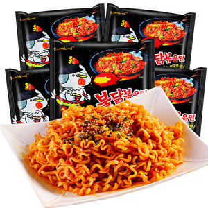 Authentieke Koreaanse Samyangs Kip Bulk <span class=keywords><strong>Instant</strong></span> Noedels Roomkaas Pittige Gebakken <span class=keywords><strong>Instant</strong></span> Noedels - Product Image 3