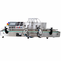 Machine de remplissage manuelle SINBON, machine de remplissage de liquides pour soins de la peau, machine de remplissage de lait, machine de remplissage de bâtonnets d'encens de table