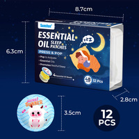 Patchs de Sommeil Naturels à la Lavande, Huile Essentielle pour un Sommeil Profond, Aide au Sommeil pour Adultes et Enfants, Meilleure Qualité du Sommeil - Vente Chaude