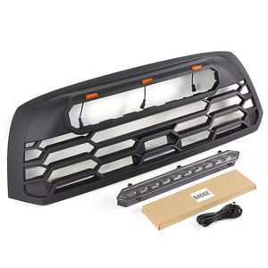 2007 2013 per <span class=keywords><strong>Toyota</strong></span> per Tundra griglia anteriore per camion fuoristrada resistente ABS griglia nera barra luminosa facile ricambio ricambi <span class=keywords><strong>Auto</strong></span> nuovi - Product Image 3