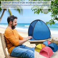 Tente de plage automatique pour animaux de compagnie, mini tente portable imperméable, abri solaire pour chiot, chat, petits animaux, utilisation en camping sur la plage