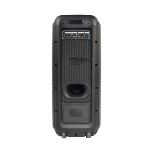 T Doble 10 Pulgadas 80W Power Audio Dj BT Trolley Altavoz portátil con más Fire Light Subwoofer Altavoces de fiesta - Product Image 3
