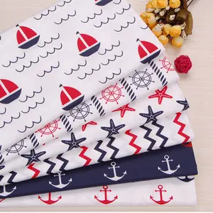 Wholesale supply cartoon children bedding cloth 40 133*72 pure cotton twill cotton cloth