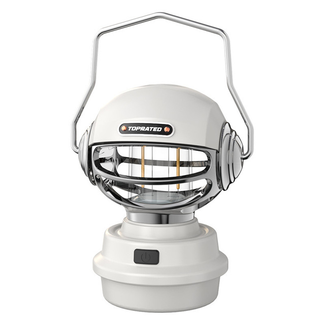 Outdoor LED Tent Camping Lamp, Portable Rechargeable Hanging Light Ultra Long Battery Life High Brightness Handheld Camp Lantern