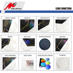 Lenti Fotocromatiche Personalizzate Indice di Rifrazione 1.61 Materiale <span class=keywords><strong>MR</strong></span>-8 Alta Definizione Protezione UV Oscuramento Rapido Grigio Miopia - Product Image 5