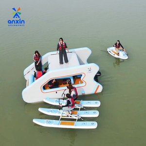 Equipo Inflable Versátil para Exteriores, Plataforma Flotante para Yates, <span class=keywords><strong>Moto</strong></span> Acuática, Tienda de Campaña y Más, Impermeable, Inflado Rápido para Playa/Camping - Product Image 6