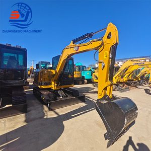 Excavadoras de cadenas Caterpillar CAT305.5 CAT305.5E2 usadas de alta eficiencia, 5.5 toneladas, miniexcavadora Cat305.5 original usada en venta - Product Image 3