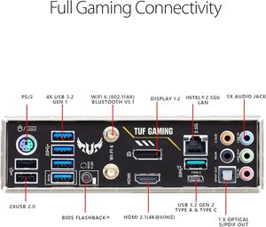 Carte mère de jeu A-SUS TUF Gaming B550M-PLUS (WI-FI) B550 Socket AM4 128 Go DDR4, nouvelle et originale, en vente - Product Image 6