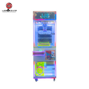 آلة هدايا أركيد جديدة شفافة تعمل بالعملات المعدنية مع مشبك معدني وبلاستيكي، ضمان لمدة سنة، باللغة الإنجليزية - Product Image 2