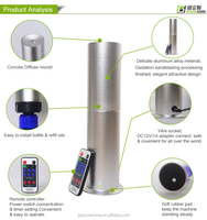 Offre Spéciale Intelligent Télécommande Électrique Parfum Aroma Parfum Diffuseur Bureau À Domicile Debout 120ml Air Aroma Diffuseur