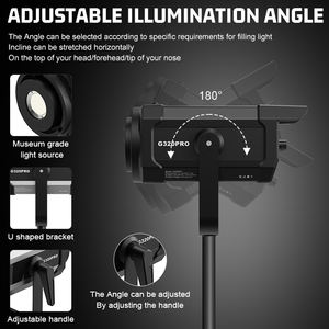 Lampe LED de photographie 300W pour <span class=keywords><strong>TikTok</strong></span> et vidéo, équipement <span class=keywords><strong>photo</strong></span> OEM/ODM pour diffusion en direct – Offre Spéciale - Product Image 5