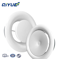 Diffuseur d'air métallique pour la ventilation, accessoires de ventilation, raccords de conduits, systèmes de ventilation d'air frais centralisé pour hôpitaux et CVC