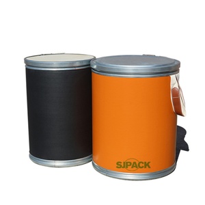 กล่องไฟเบอร์ทรงกลมแบบยั่งยืน พิมพ์ซิลค์สกรีน แบรนด์ SJPACK บรรจุภัณฑ์อุตสาหกรรม CH - Product Image 2