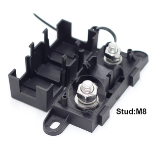 Fusible méga en plastique ARL Direct Factory Bolt 30A-400A 60V 33KA Capacité de coupure 50Hz Boîtier de fixation mural pour applications automobiles et solaires - Product Image 4