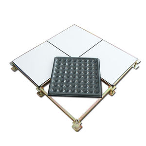 Panel de Suelo Elevado de Acero Antiestático de Alta Resistencia 600x600mm con Núcleo de Cemento y Conductividad Eléctrica para Centros de Datos y Edificios de Oficinas - Product Image 4