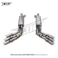 Tuyaux d'échappement Catback pour Mercedes-Benz G63 AMG W463/W464 2013-2023 Boska Racing en acier inoxydable avec commande de soupape