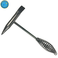 Welding Tool 300g/500g/550g Spring Handle Welding Chipping Hammer for Slag Removal & Metalwork Tool