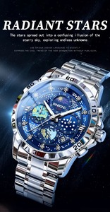 Montre de luxe de marque haut de gamme pour homme, étanche, avec affichage de la date et du jour, montre de sport pour homme, montre à quartz, Relogio Masculino - Product Image 3