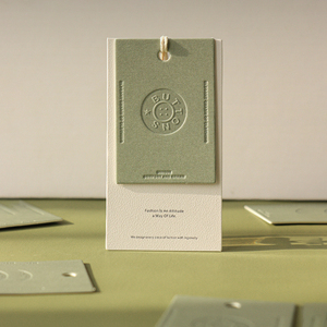 Logo của bạn tùy chỉnh quần áo Nhãn quần áo thẻ tùy chỉnh treo thẻ tùy chỉnh giá tag Cảm ơn bạn - Product Image 2