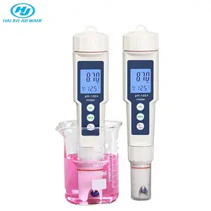 HAIJU LAB Peralatan Tes Air Portabel, Pena PH Meter Portabel Harga Murah Penguji Air