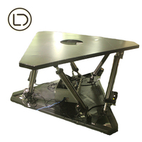 LeaderDream Fabricante profesional Película Motion 6DOF Simulador de vuelo Plataforma de movimiento 2000kg Plataforma 6DOF Plataforma PC