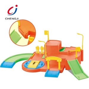 Fente en plastique de haute qualité pour enfant, bricolage garage parking jouet voiture avec <span class=keywords><strong>avion</strong></span> - Product Image 2