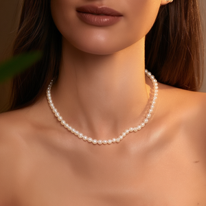 CBBA-1821 Pearl <b>Necklaces</b> Elegant and Luxurious Accessory for Women - Product Image 3