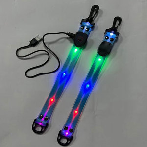 Luz de mochila de seguridad reflectante con etiqueta colgante <span class=keywords><strong>LED</strong></span> recargable por USB iSmart con 3 modos de iluminación - Product Image 4