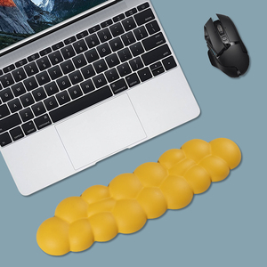 Ergonomic Chuột chơi game Pad Mat lớn máy tính xách tay máy tính cổ tay phần còn lại hỗ trợ với biểu tượng tùy chỉnh Gel thăng hoa in ấn trong kho - Product Image 4