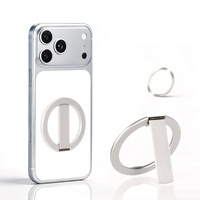 Support de téléphone portable universel en alliage d'aluminium, étanche, magnétique, fin, réglable à 180 degrés, pliable, portable, pour bureau
