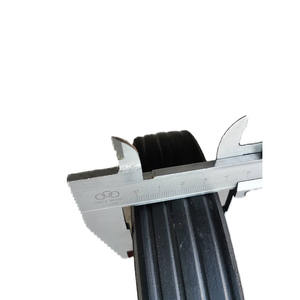 Llanta de metal 8x2 10x2, rueda de goma maciza de 8 pulgadas y 10 pulgadas para Carro de mano, carro de lavadora eléctrica - Product Image 4