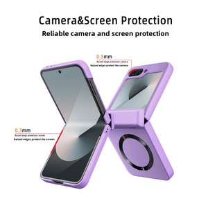 เคสโทรศัพท์พับได้พร้อมขาตั้งและชาร์จแม่เหล็กสำหรับ Samsung ZFlip ลด 40% จัดส่งข้ามพรมแดน โรงงานริงมิน - Product Image 4