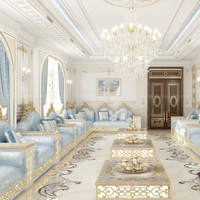 Arabie Saoudite Conseils Luxe Majlis Design Canapé de style classique Meubles du Moyen-Orient
