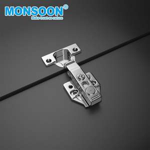 Charnière de meuble en fer à montage rapide, charnière hydraulique 3d pour armoire de cuisine à fermeture souple - Product Image 1