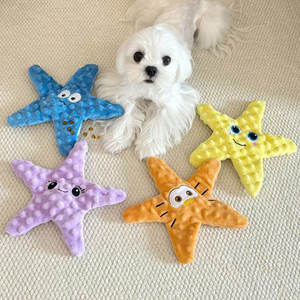 ตุ๊กตาปลาดาวสำหรับสัตว์เลี้ยงของเล่นสำหรับสัตว์เลี้ยงเป็นมิตรกับสิ่งแวดล้อมพร้อมกระเป๋าเพื่อการรักษาแบบซ่อน - Product Image 3