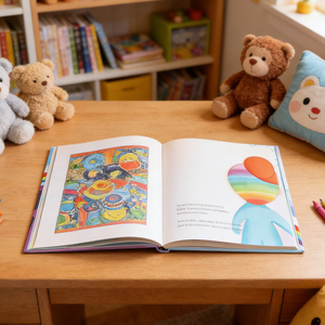 Libro <span class=keywords><strong>de</strong></span> Cuentos Infantiles en Inglés con Tapa Dura <span class=keywords><strong>de</strong></span> Papel <span class=keywords><strong>de</strong></span> Arte Impreso Personalizado y Encuadernación Perfecta <span class=keywords><strong>para</strong></span> Regalos al por Mayor - Product Image 4