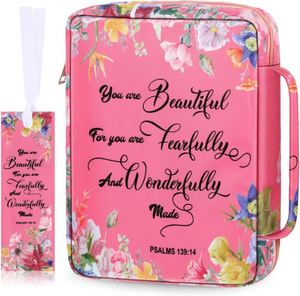 Échantillon gratuit : Grande housse de protection pour Bible avec poignée robuste - Sac de transport pour Bible, étui pour journal intime pour femmes - Product Image 2