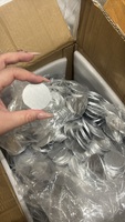 Etiquetas con Código QR en Lámina Dorada Personalizadas, Adhesivos Impermeables para la Trazabilidad de Productos