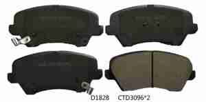SDCX Venta directa Hyundai Pastillas de freno de cerámica D1828 Buen rendimiento con tipo de metal <span class=keywords><strong>Directo</strong></span> del fabricante - Product Image 6